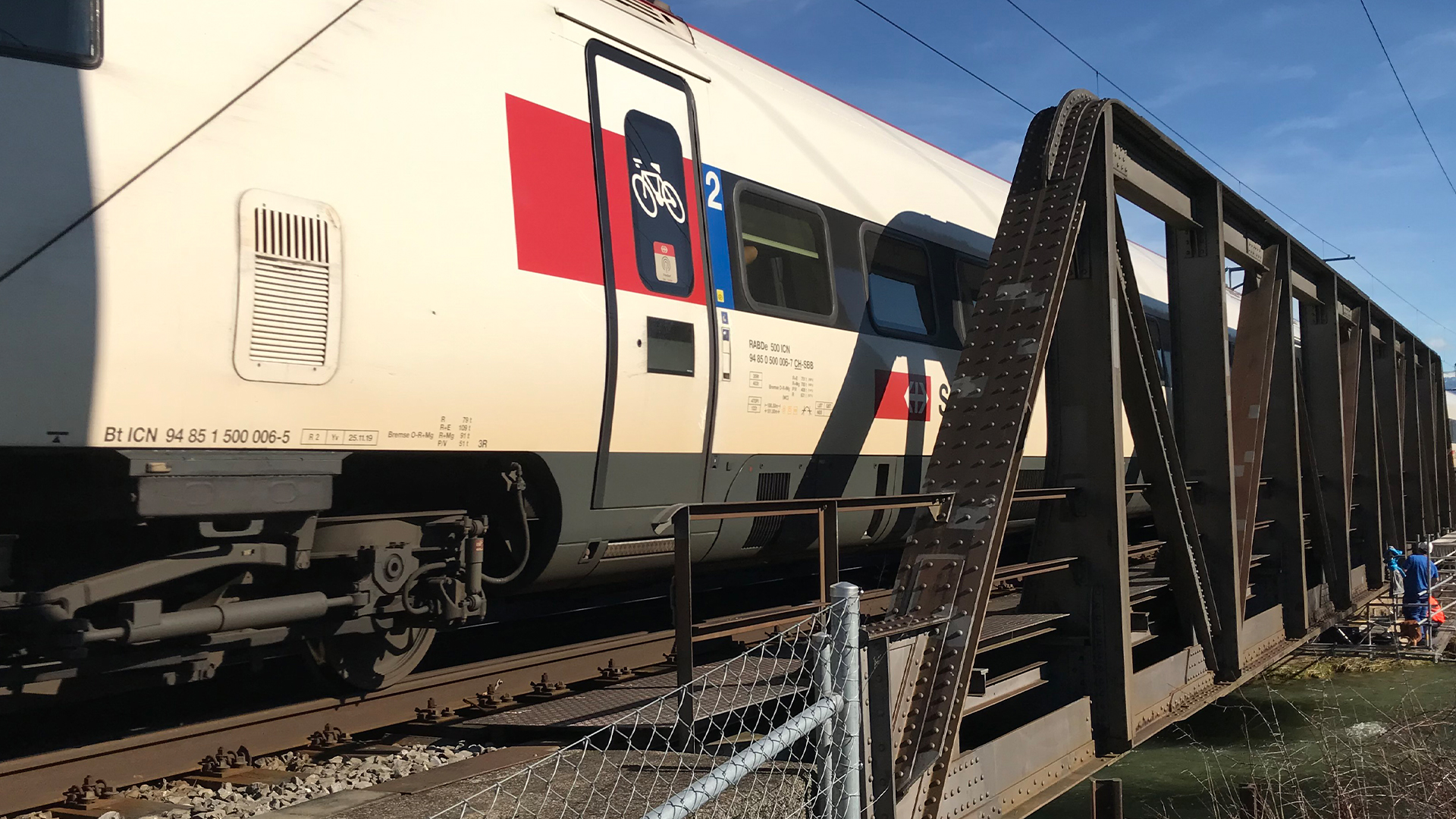 Förstärkning av järnvägsbro