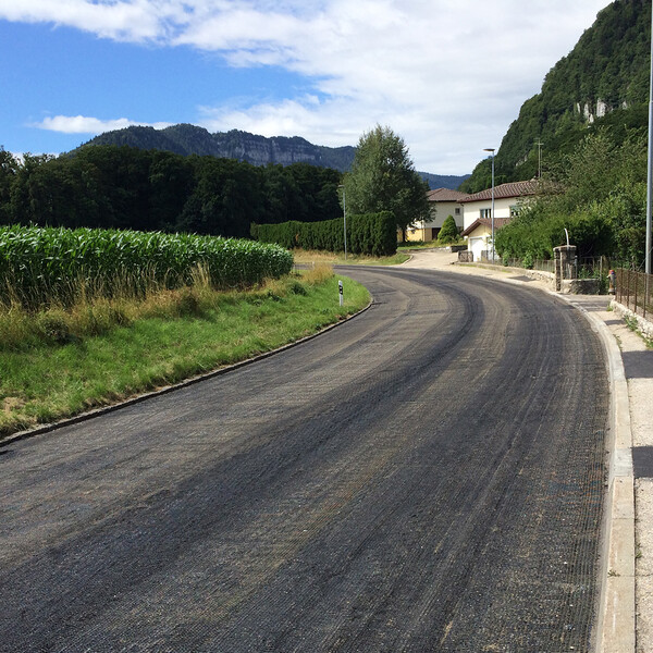 Exempel: Installation i kurvområdet