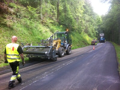 Mekanisk installation S&P Glasphalt® G
