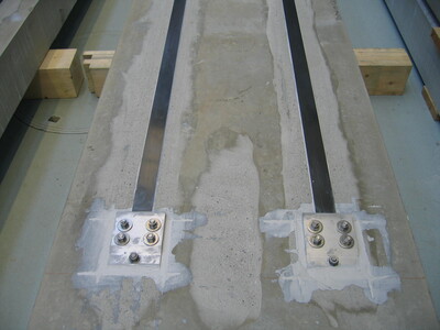 Ändförankring kolfiberlamell